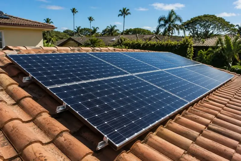 Installation de panneaux solaires à Crupies